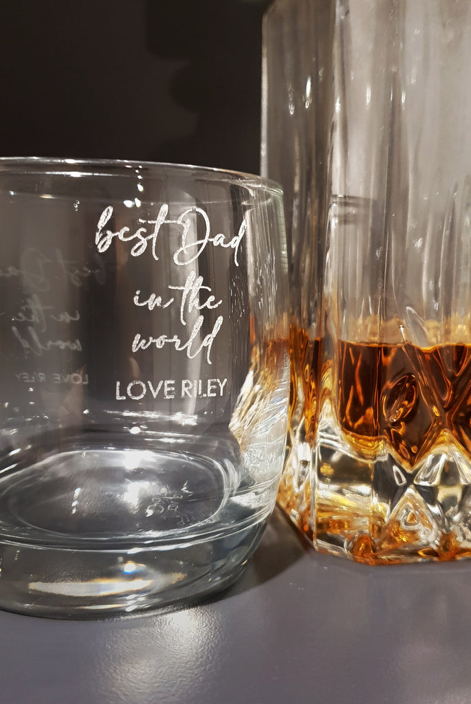 Personalised Whiskey Glass