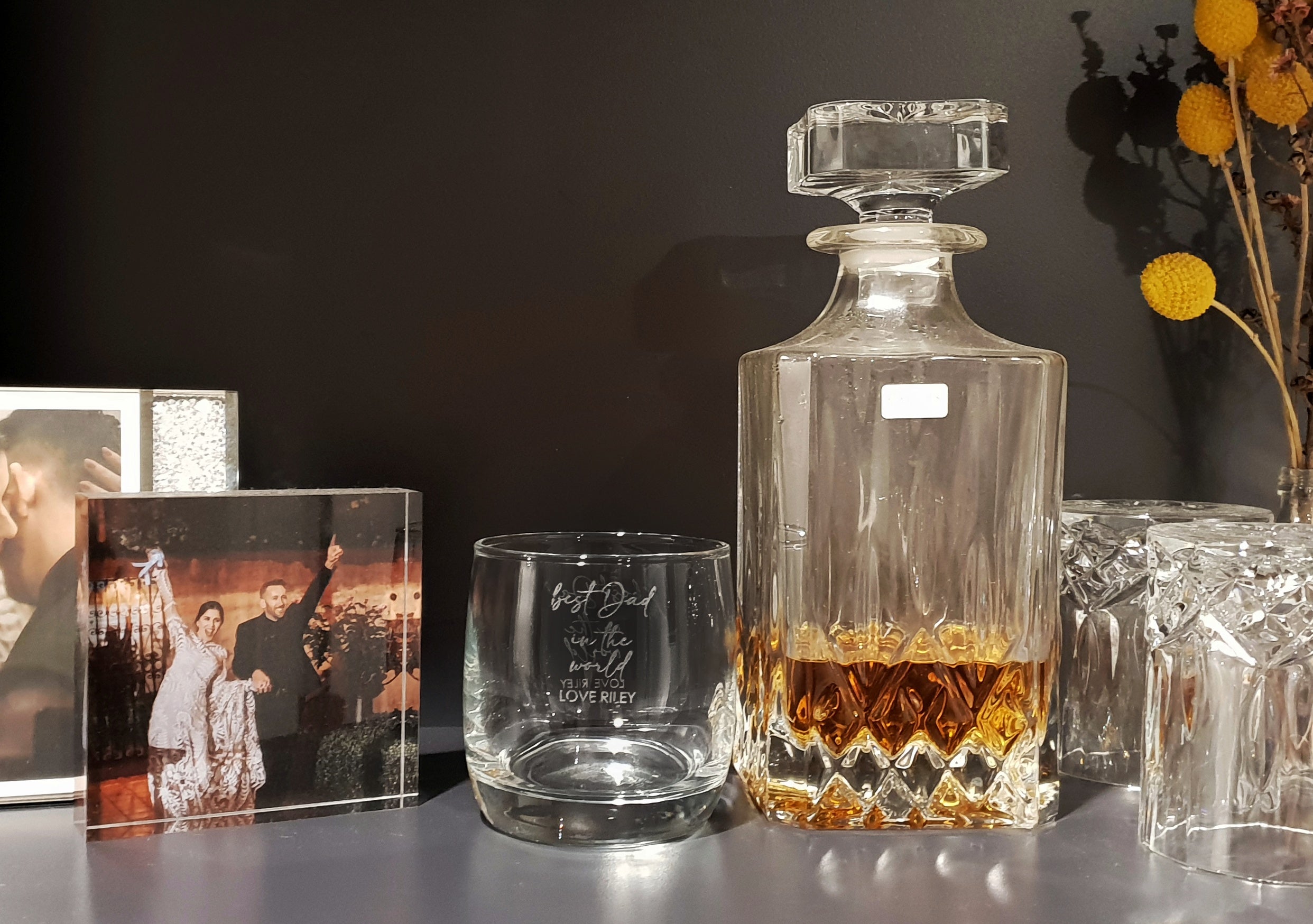 Personalised Whiskey Glass - Best Design