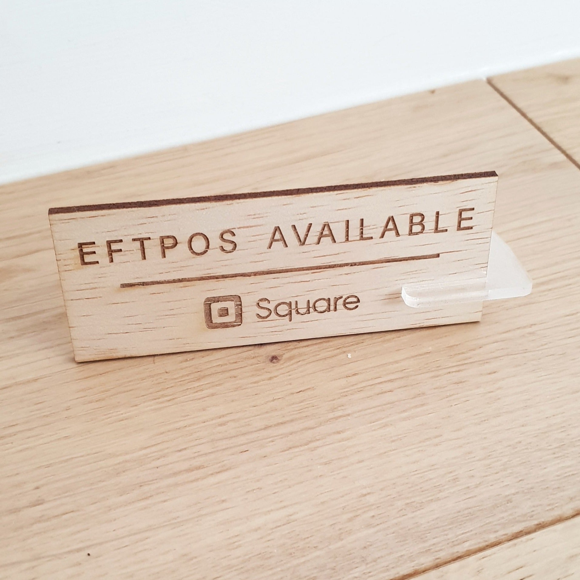 Eftpos Square Available Sign