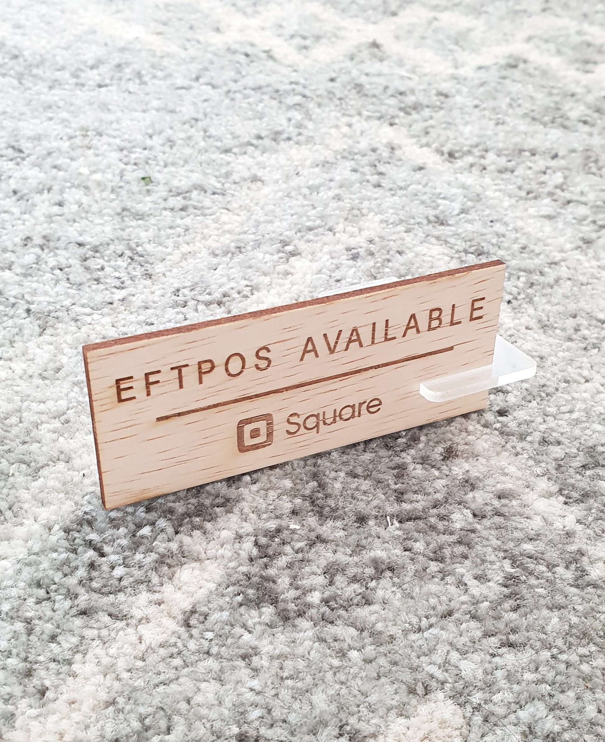 Eftpos Square Available Sign