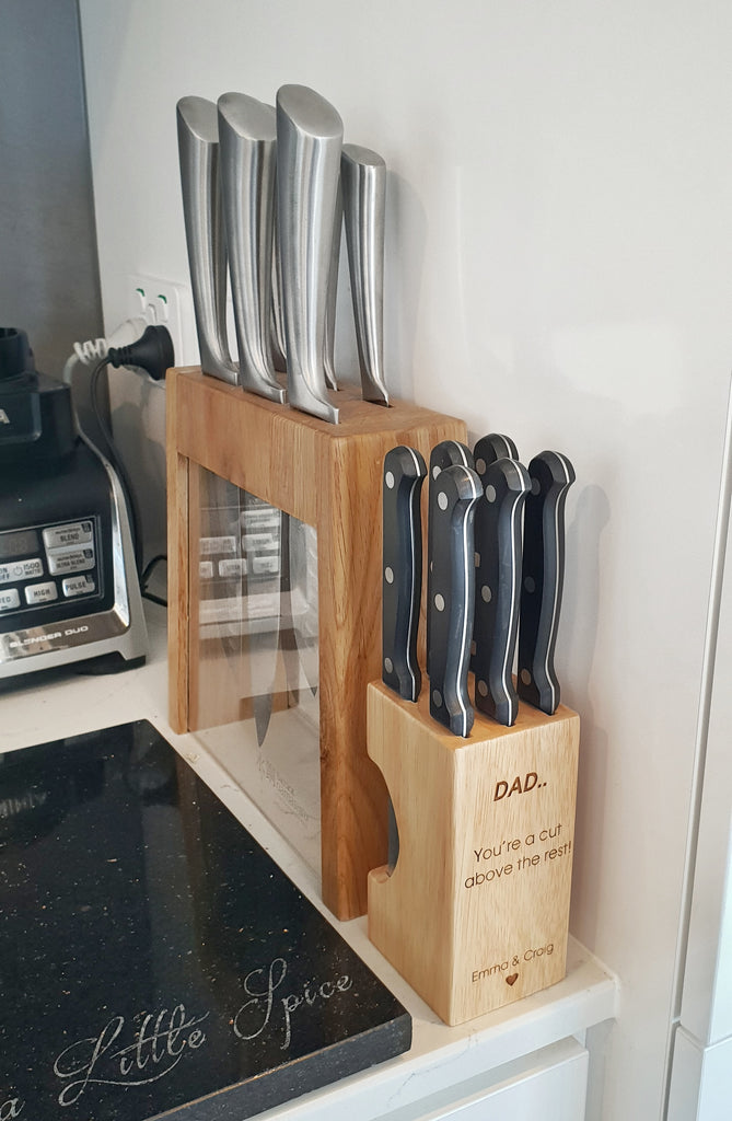 Personalised Steak Knife/Block set