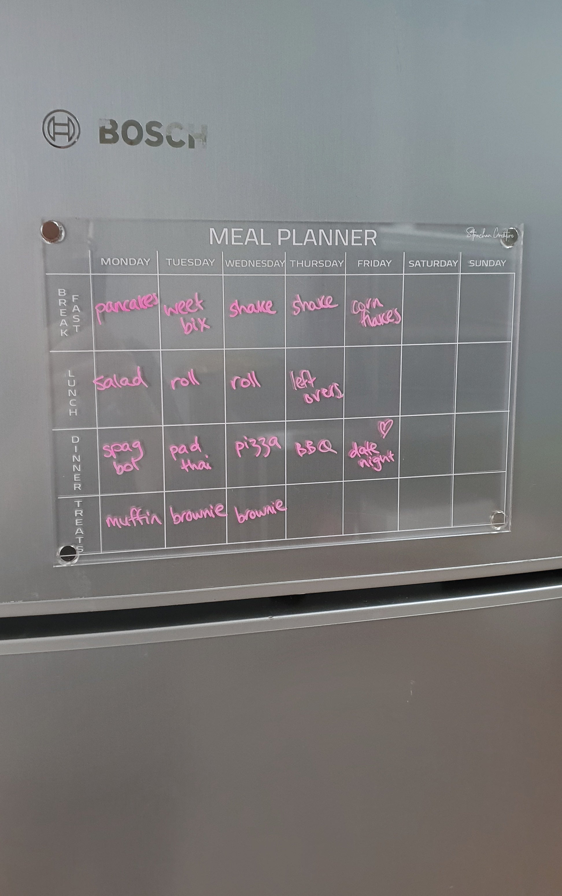 Full Day Meal Planner