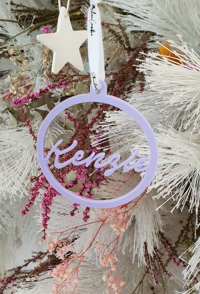 Personalised Christmas Bauble - Style #3