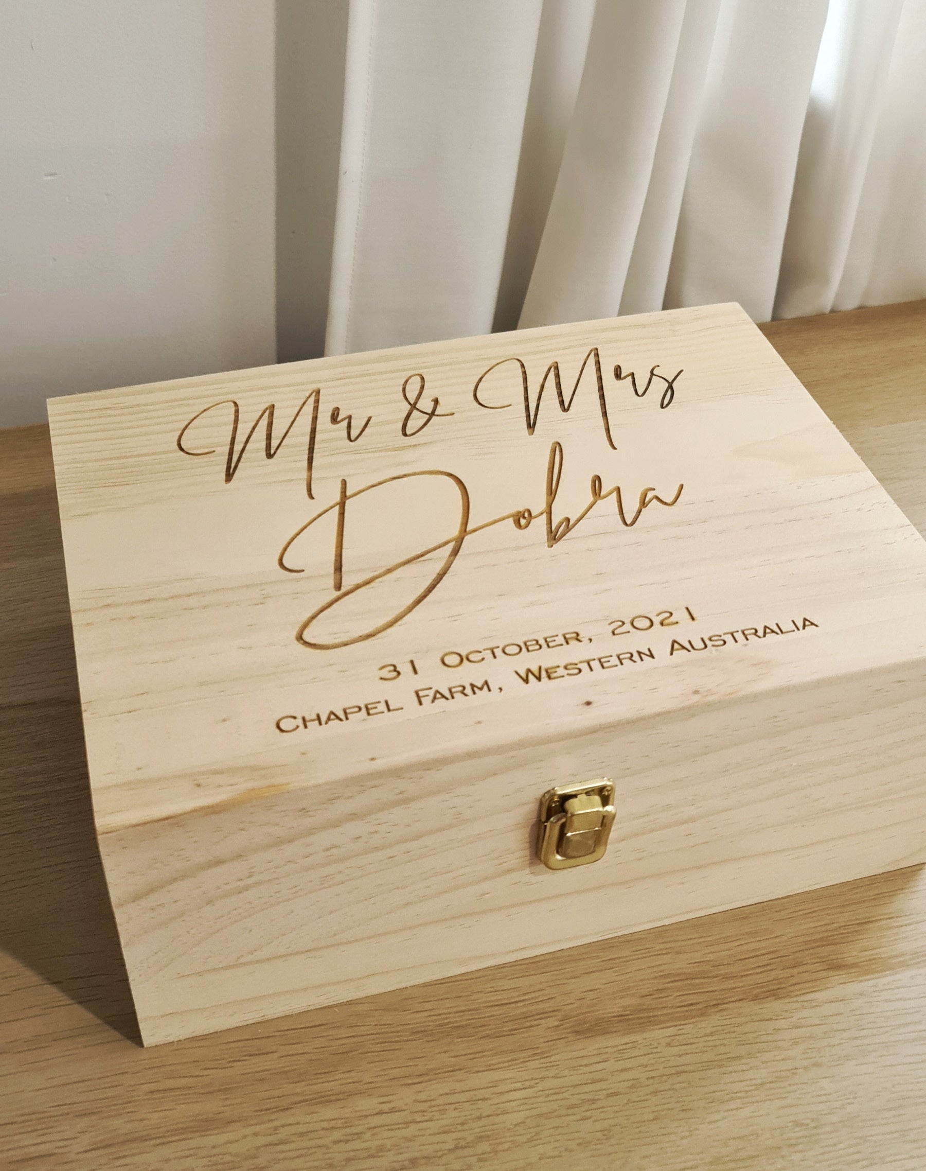 Signature Keepsake Box