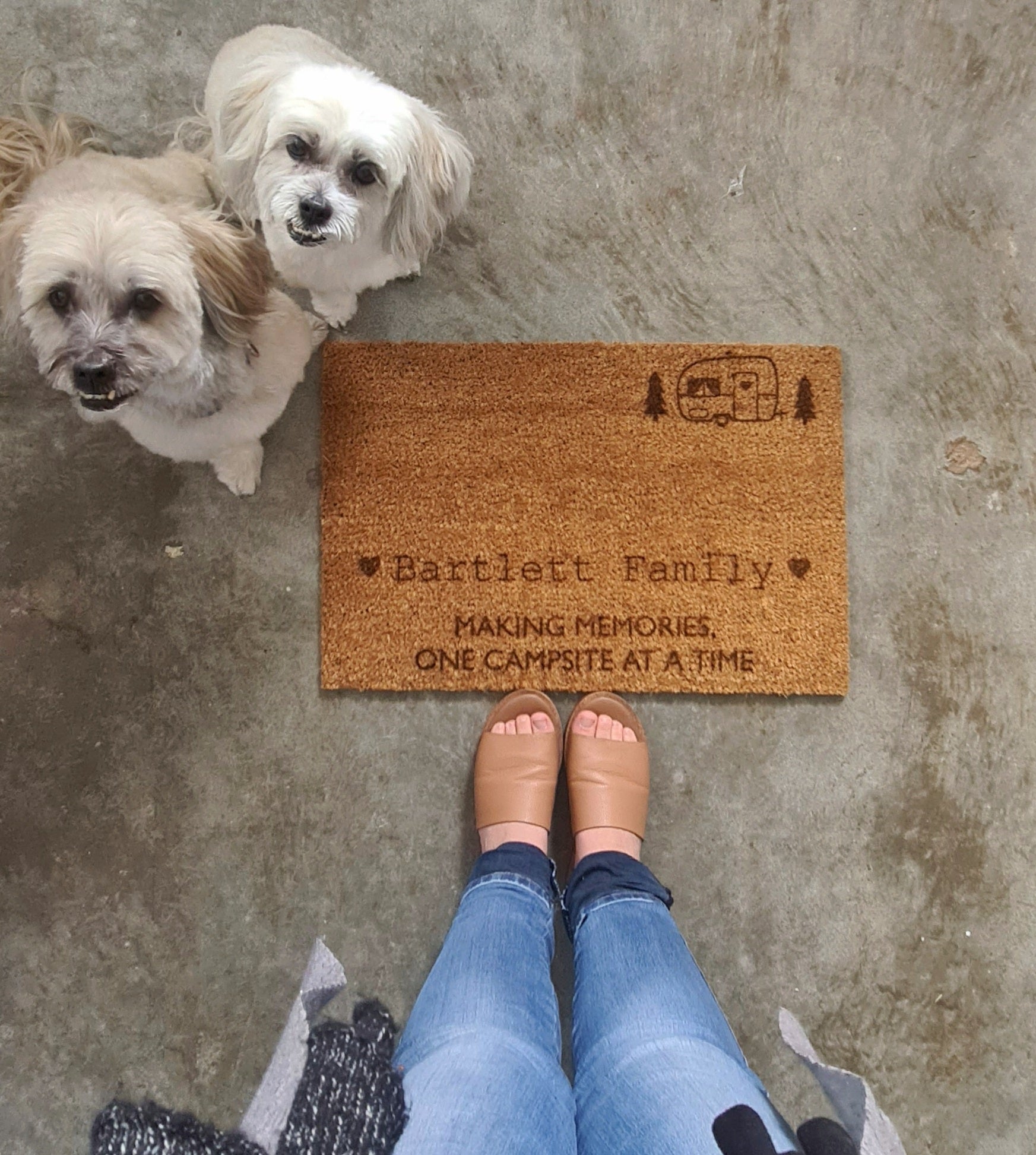 Making Memories Campsite Door Mat