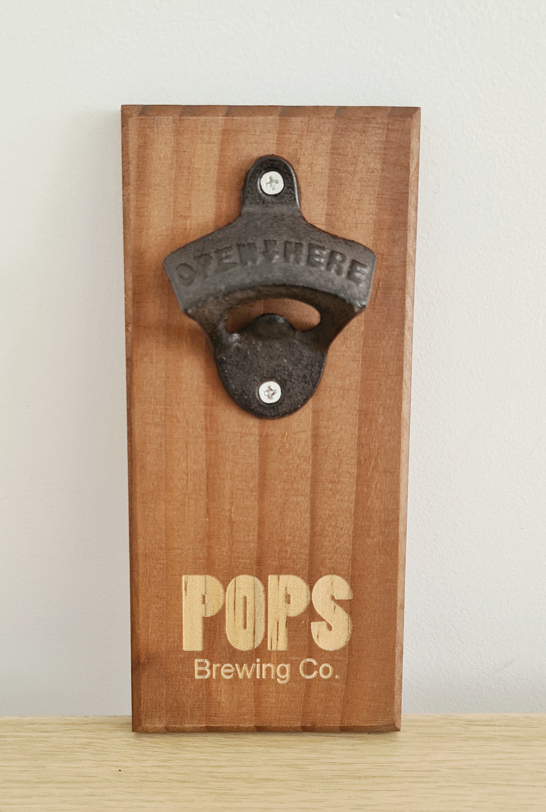 Magnetised Wall Mount Bottle Opener