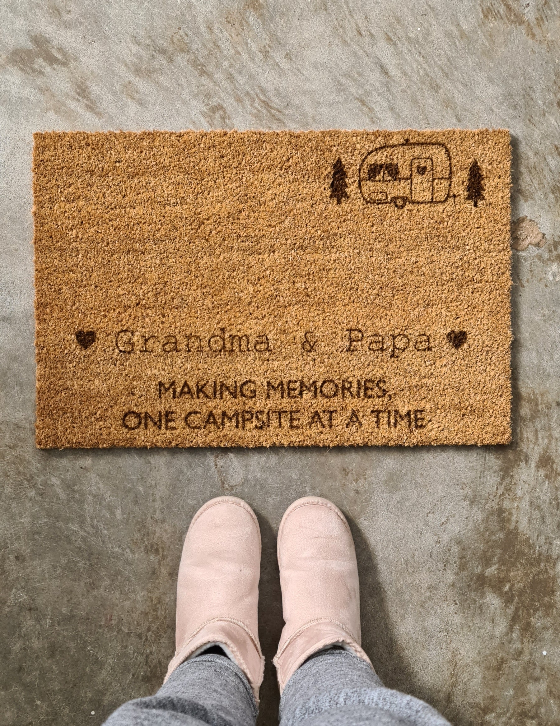 Making Memories Campsite Door Mat