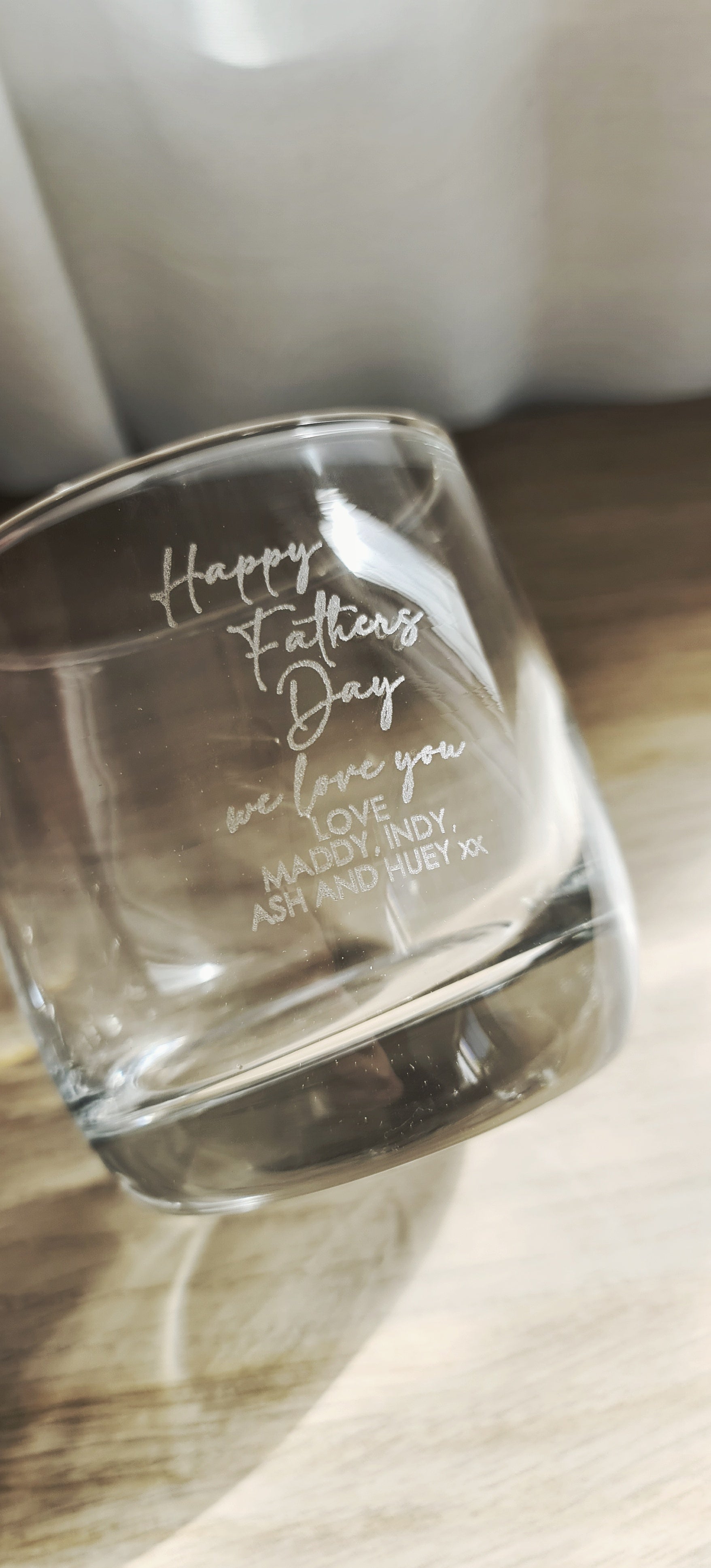 Personalised Whiskey Glass - Best Design