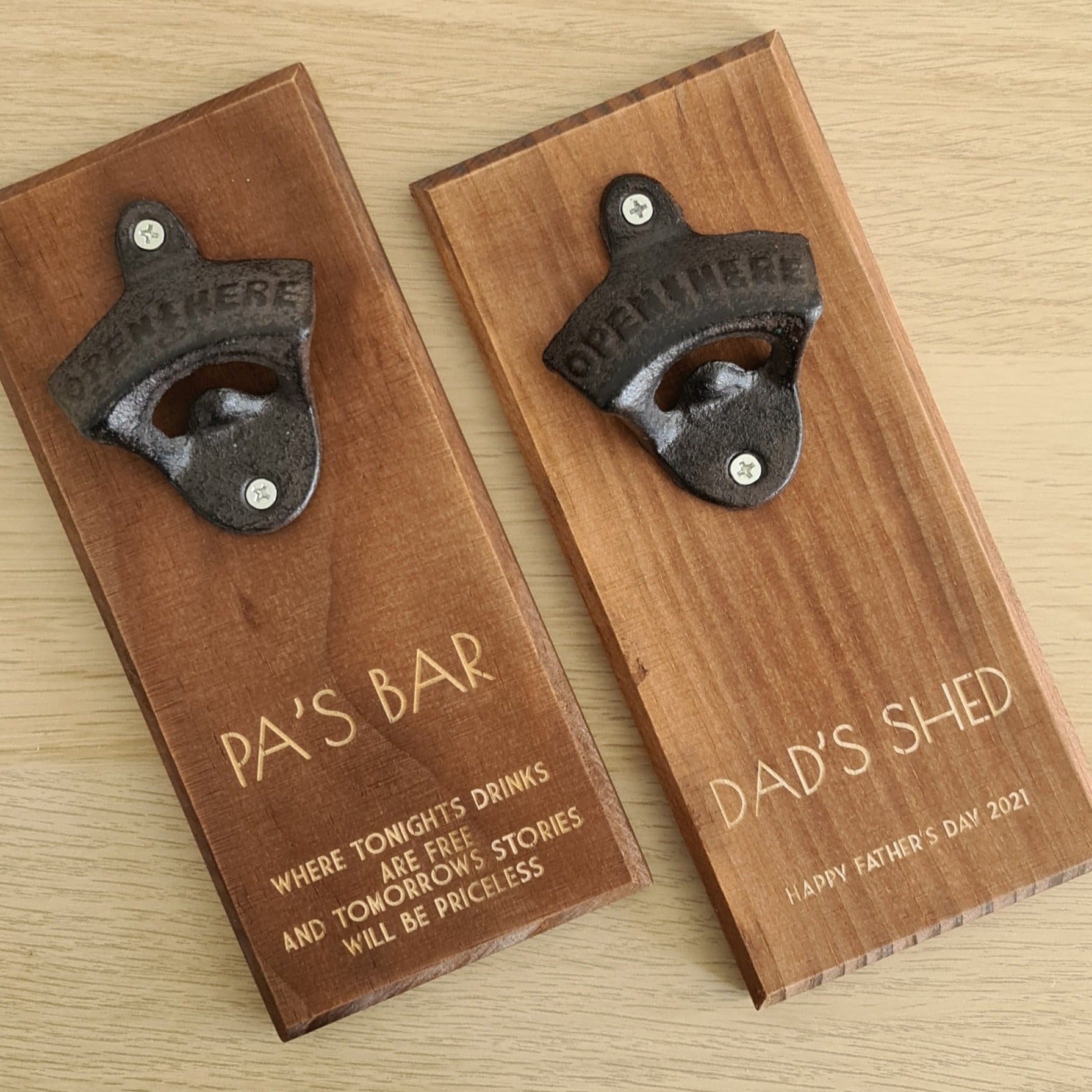 Magnetised Wall Mount Bottle Opener