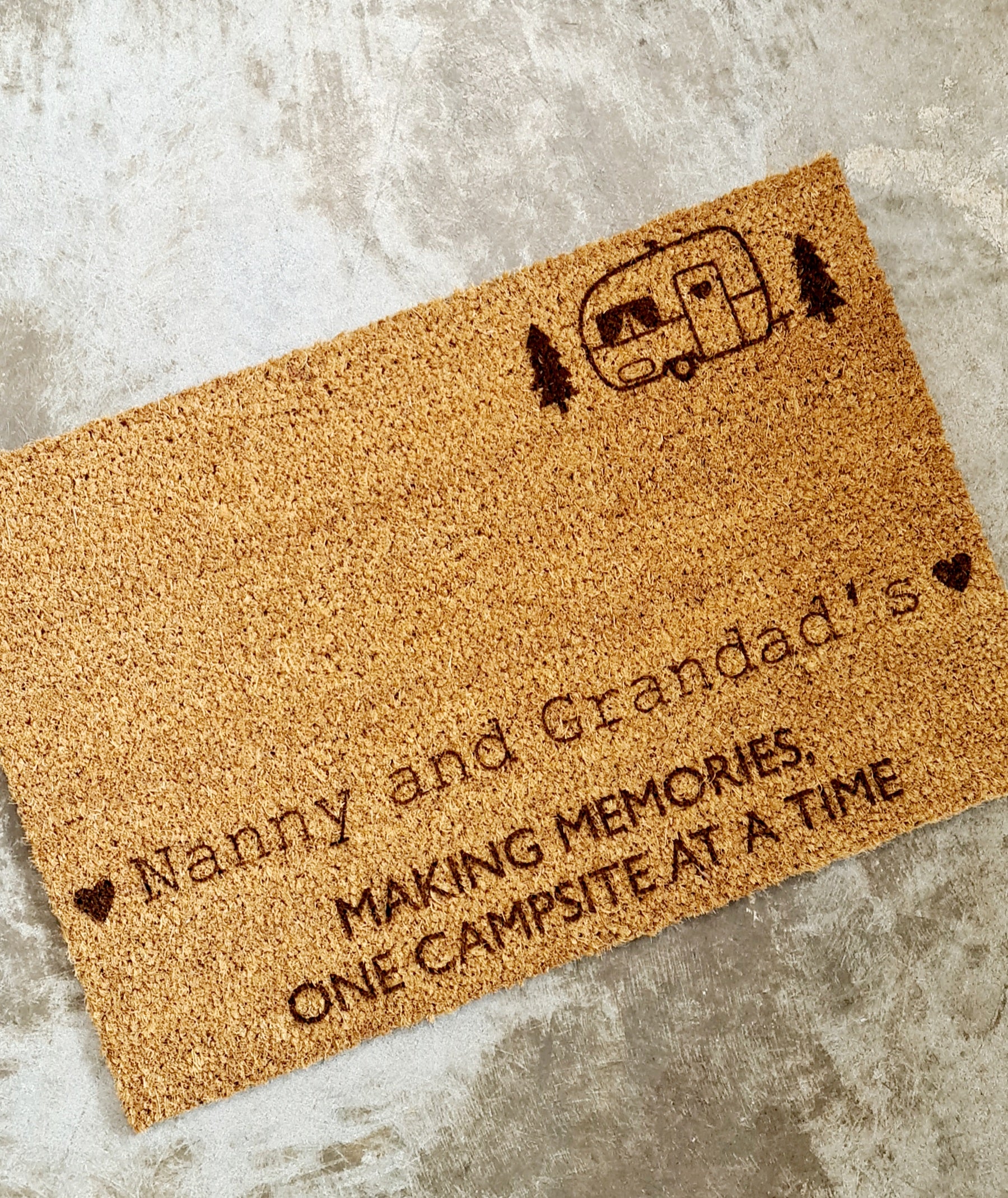 Making Memories Campsite Door Mat