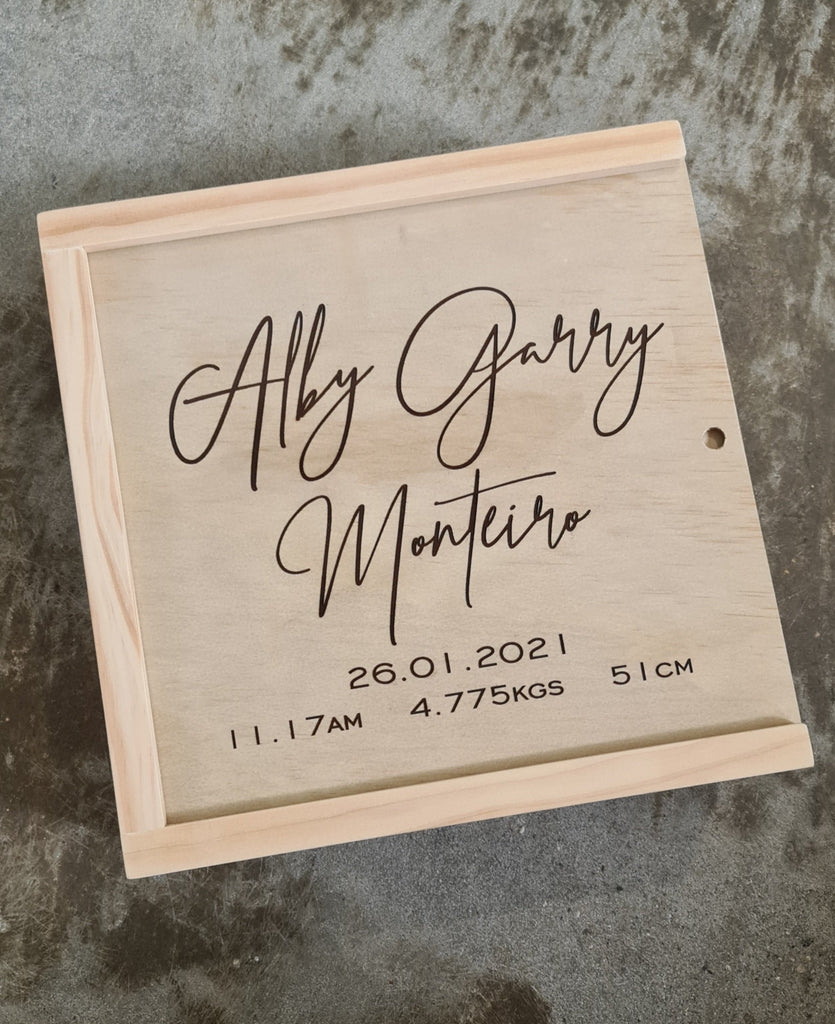 Signature Keepsake Box | Strachan Creative