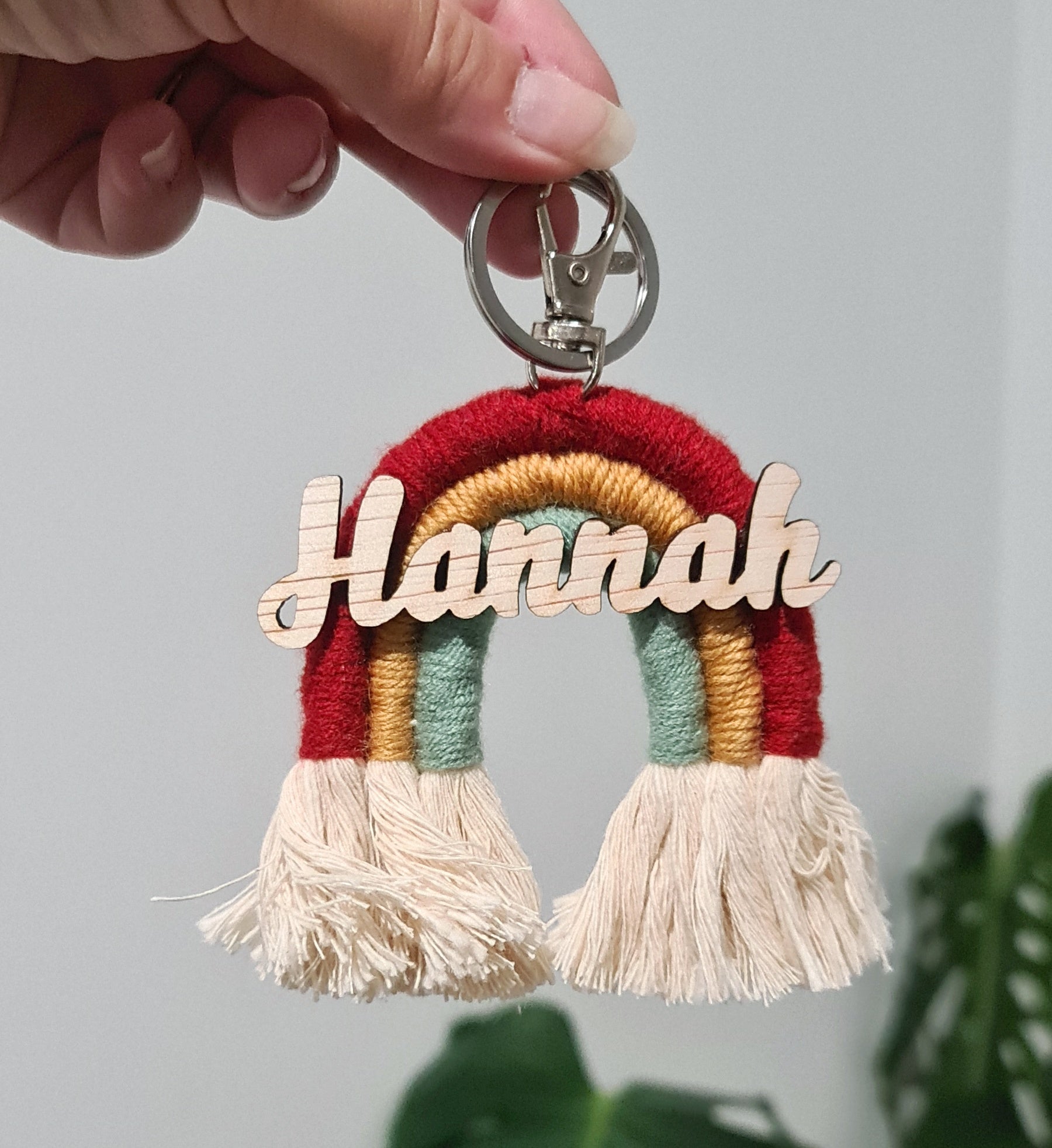 Rainbow Bag Tag / Keyring