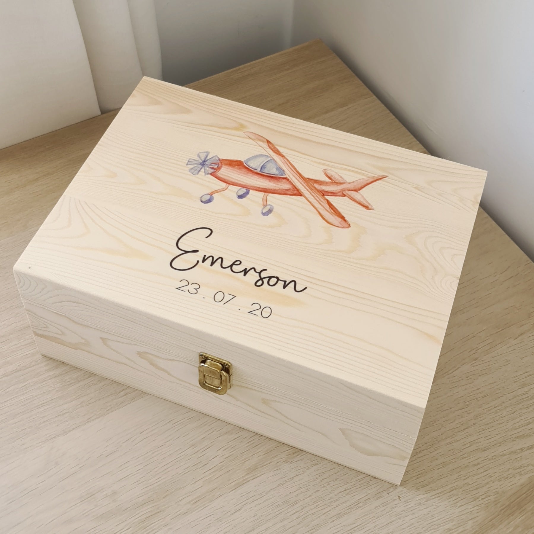 Aeroplane Keepsake Box