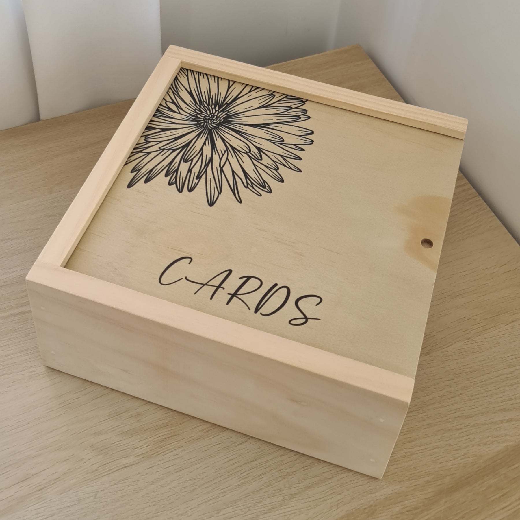 Chrysanthemum Keepsake Box