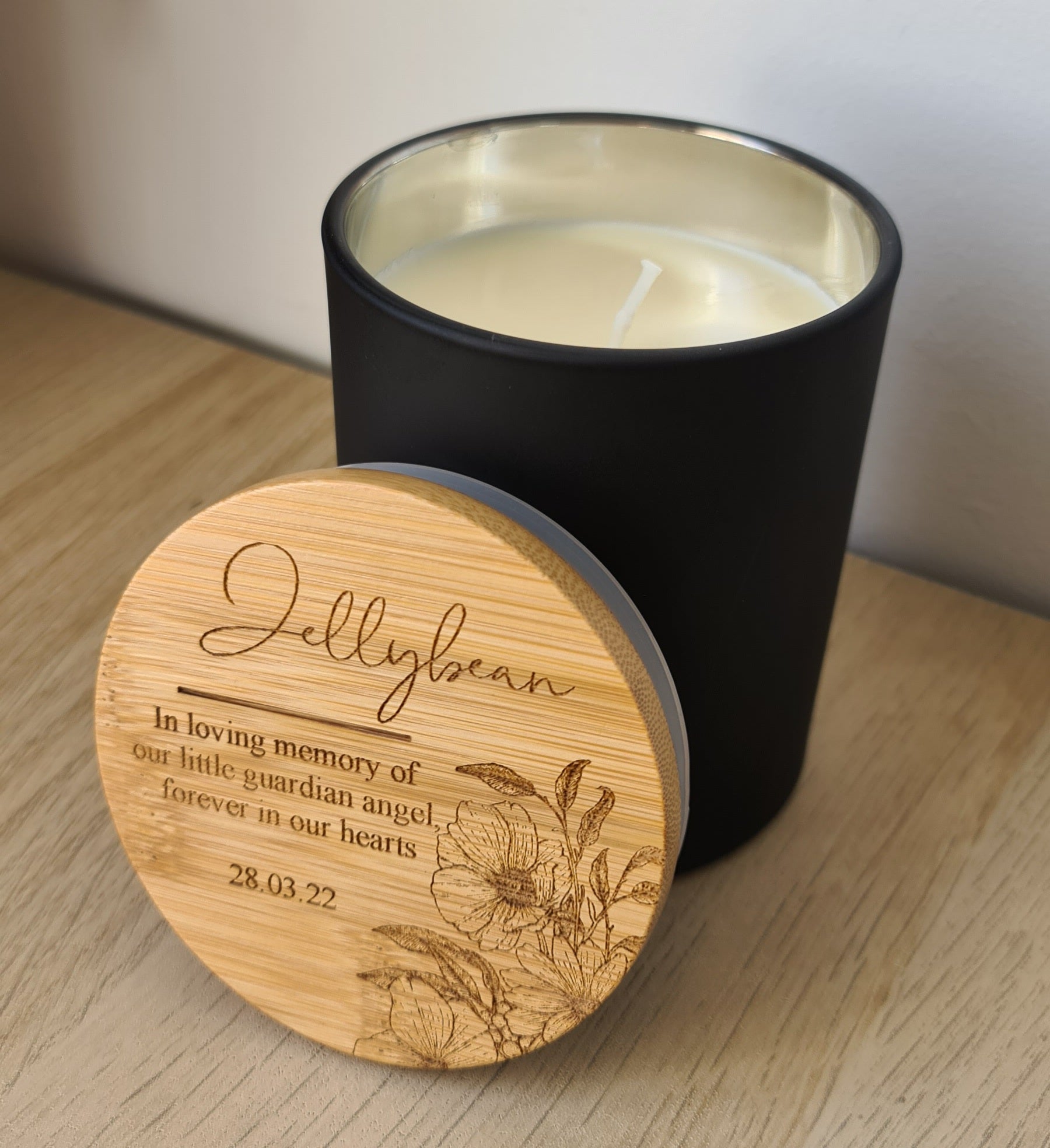 Black Matte Soy Wax Candle