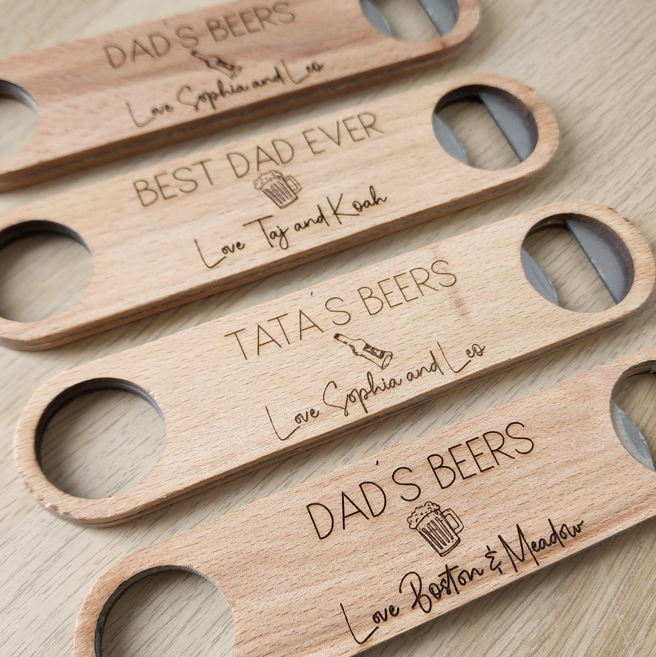 Wooden Bottle Opener