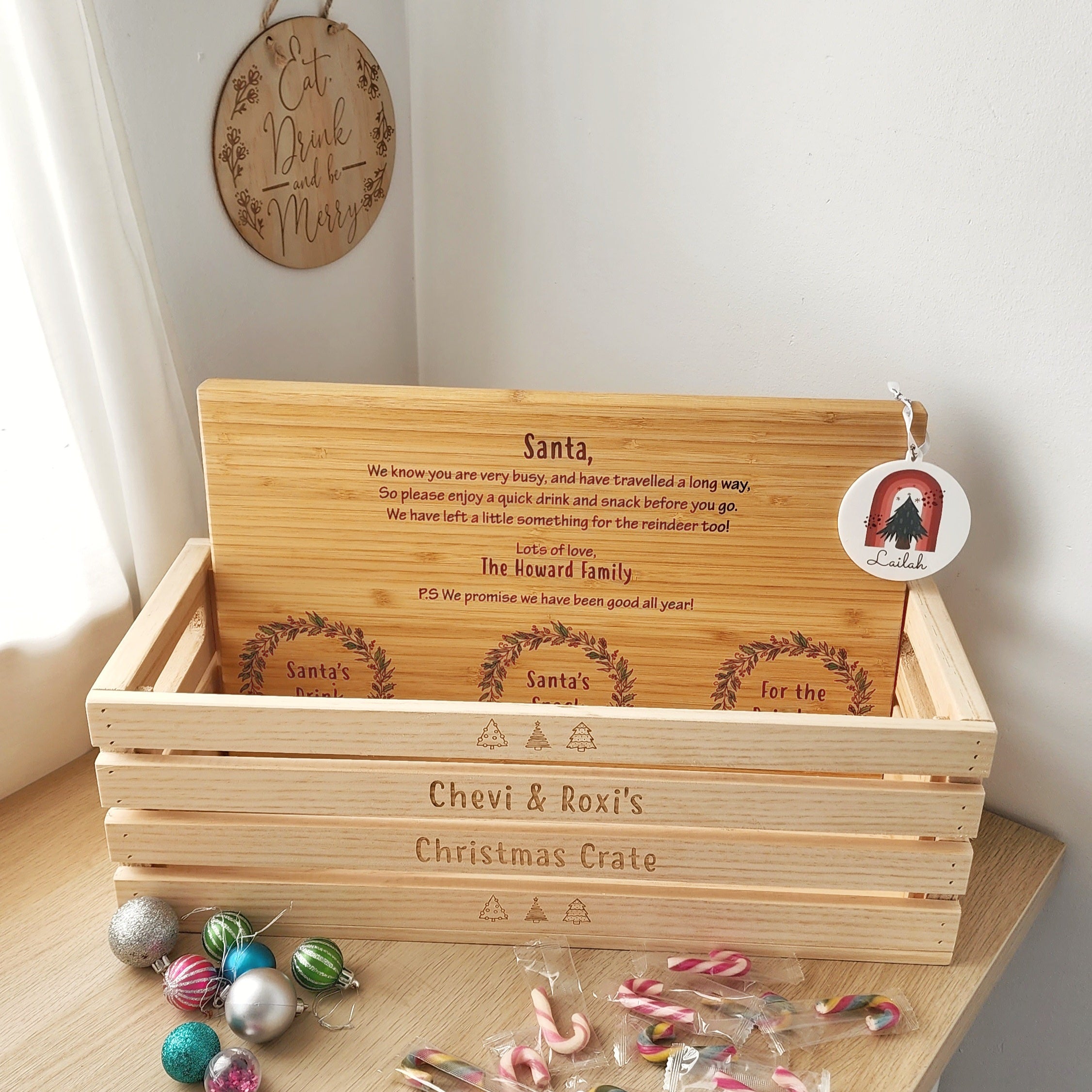 Santa Trays - Printed