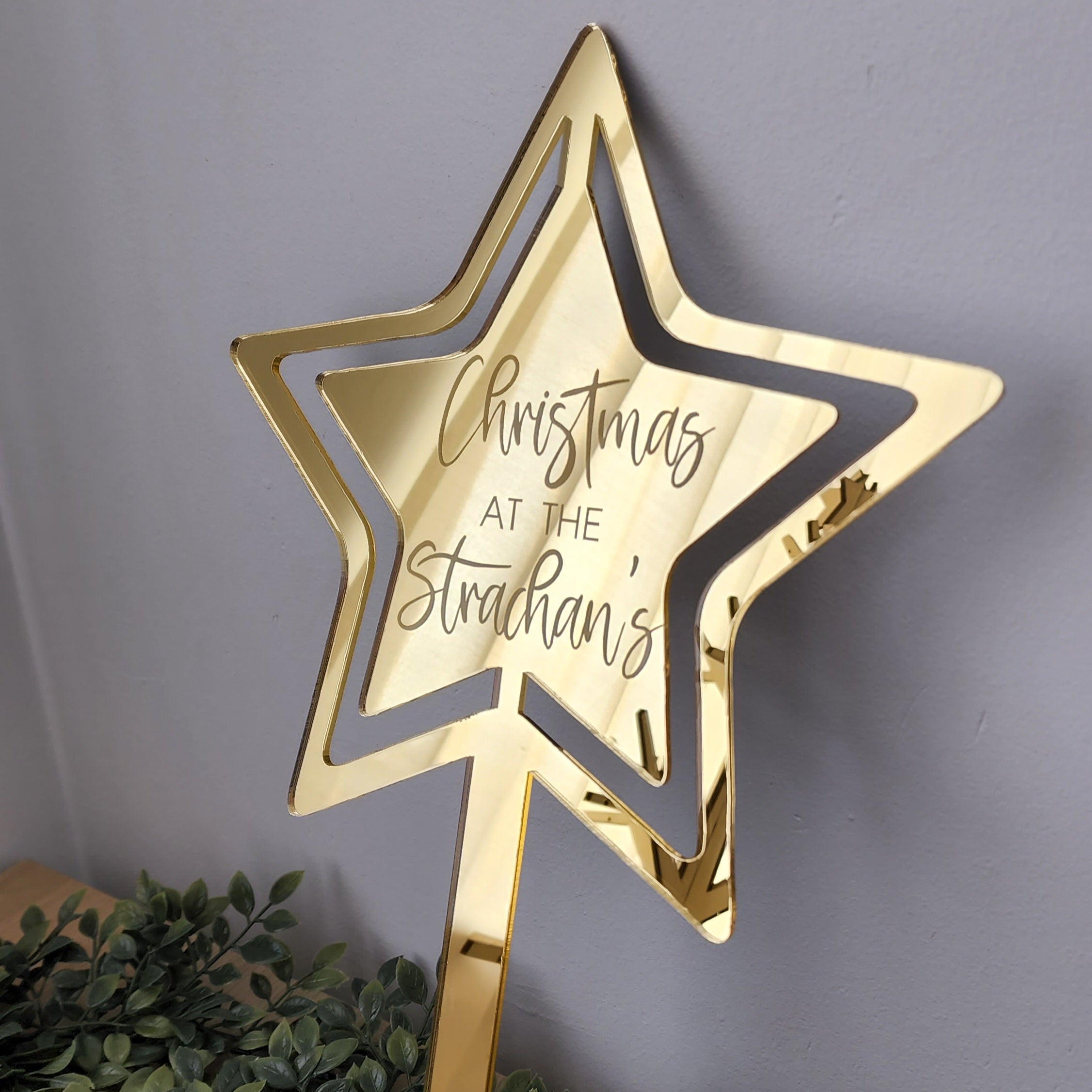 Christmas Star Tree Topper