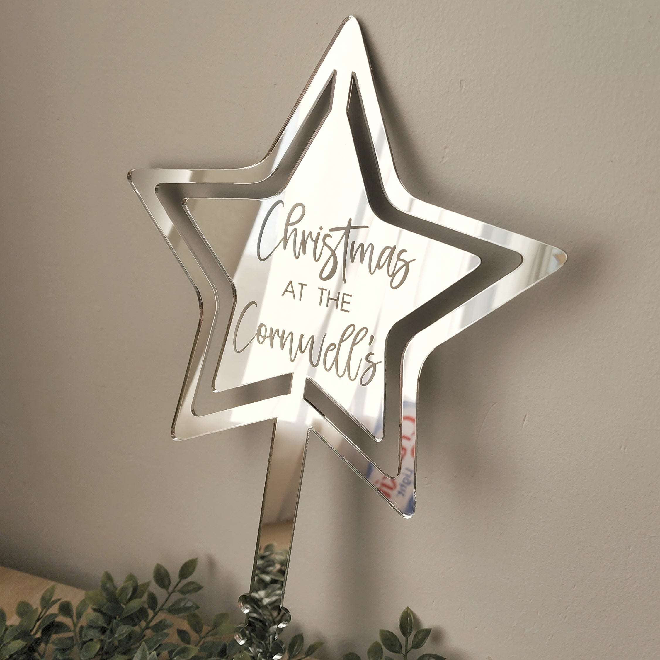 Christmas Star Tree Topper