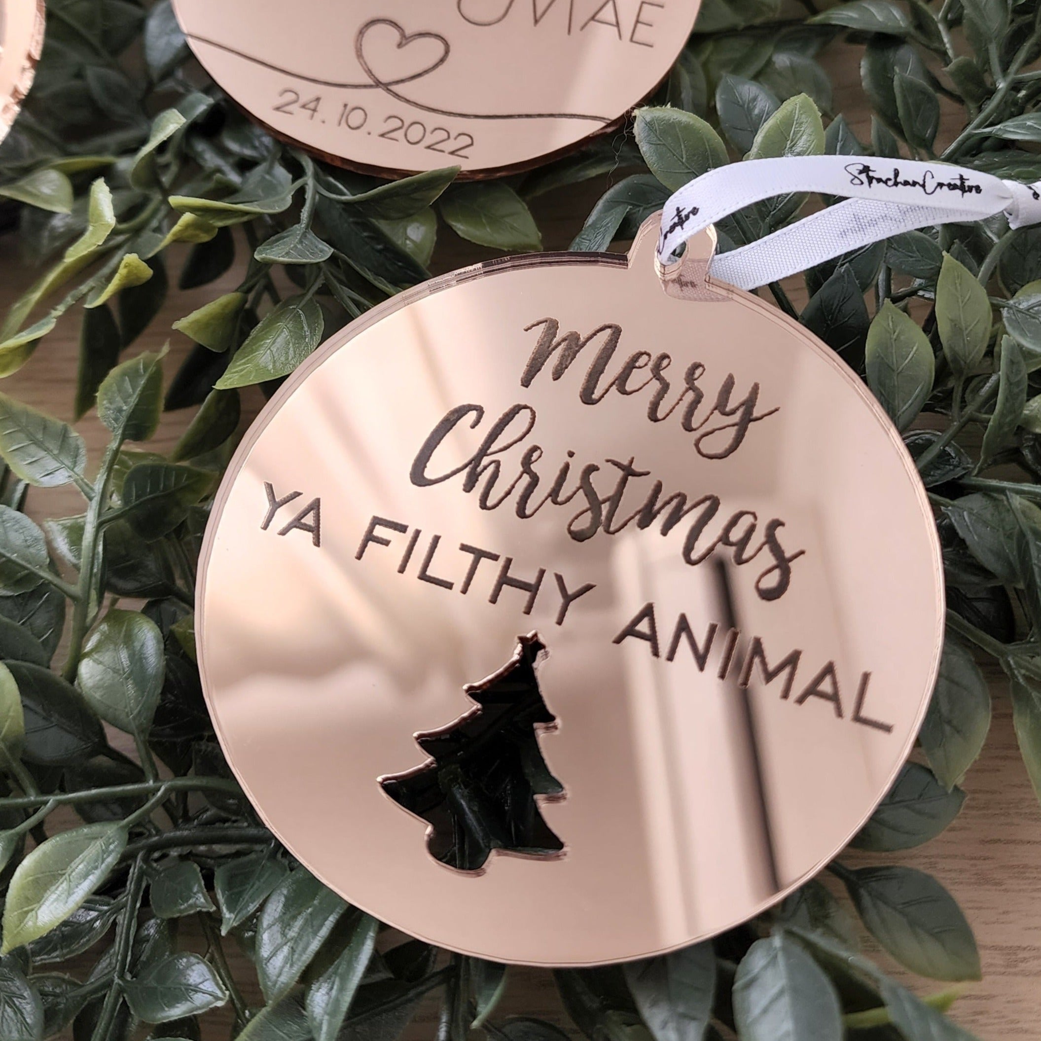 Ya Filthy Animal Christmas Bauble