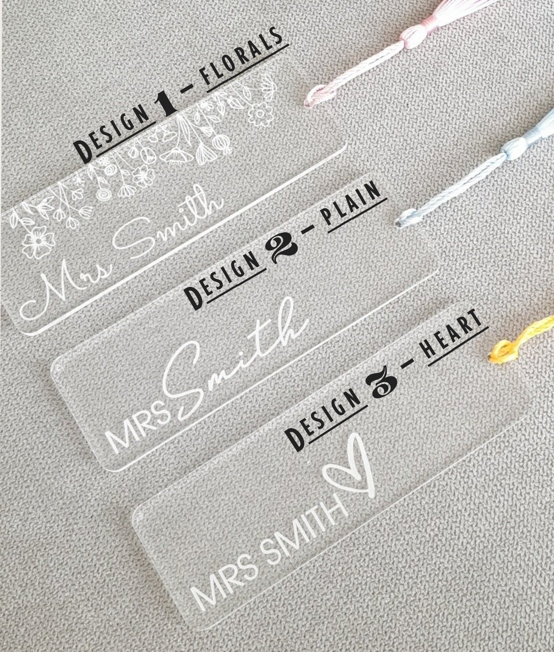 Personalised Bookmarks - Engraved