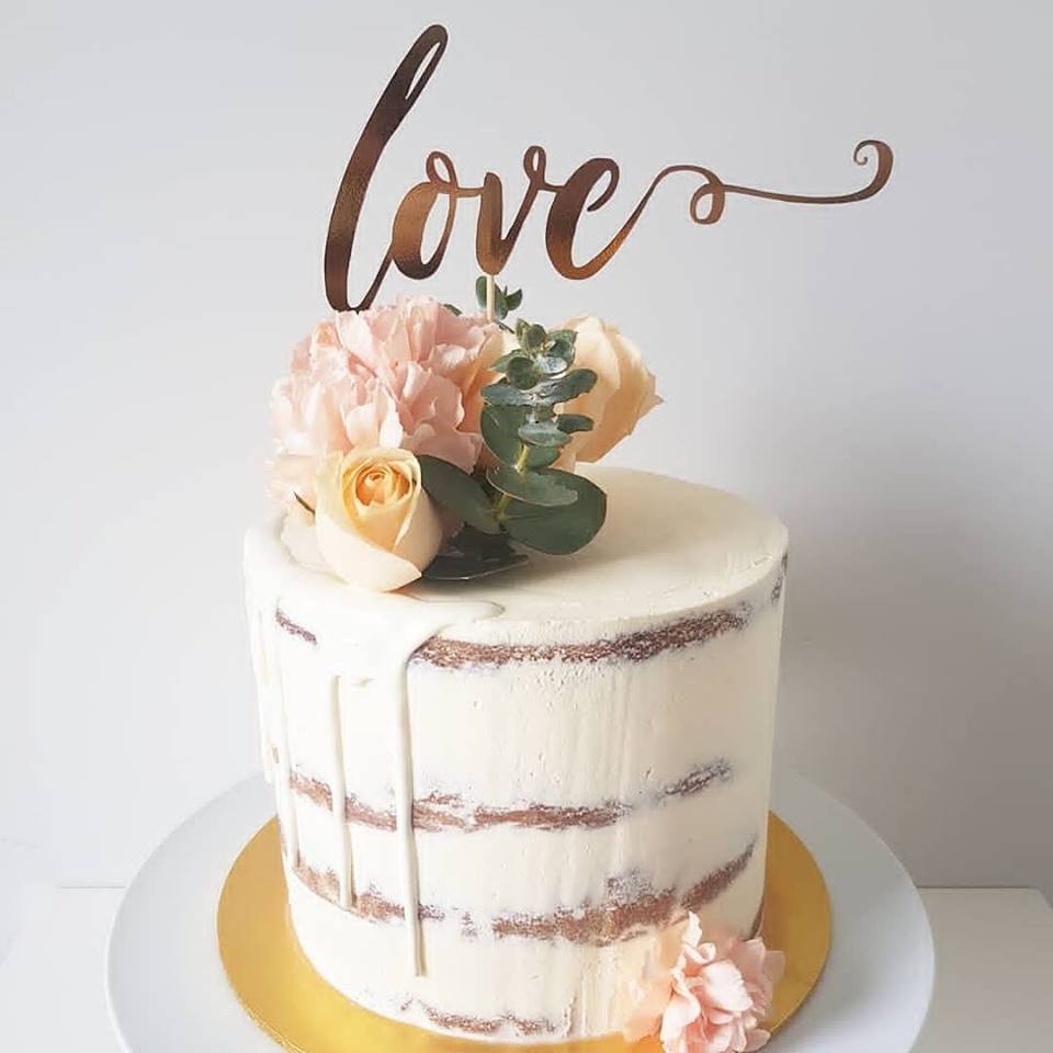 Love Cake Topper