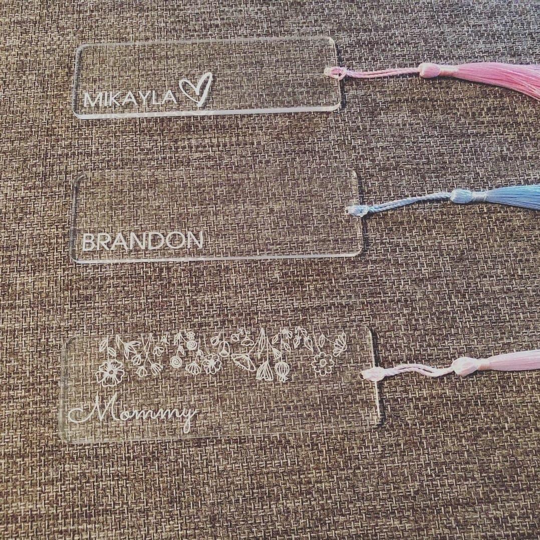 Personalised Bookmarks - Engraved