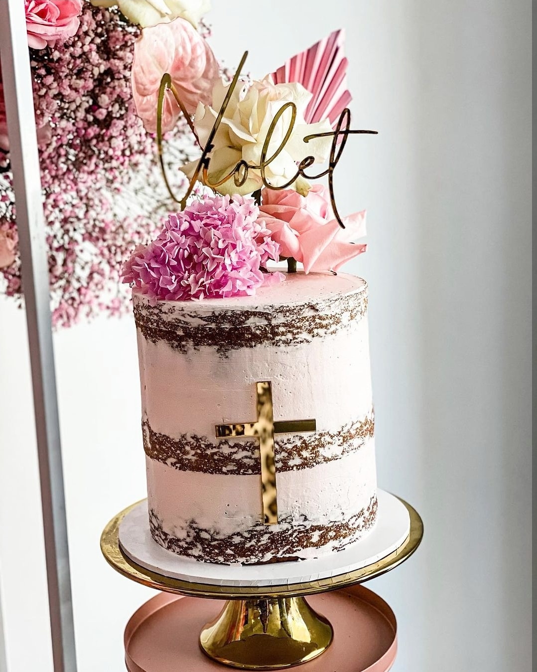 Cross Cake Plaque