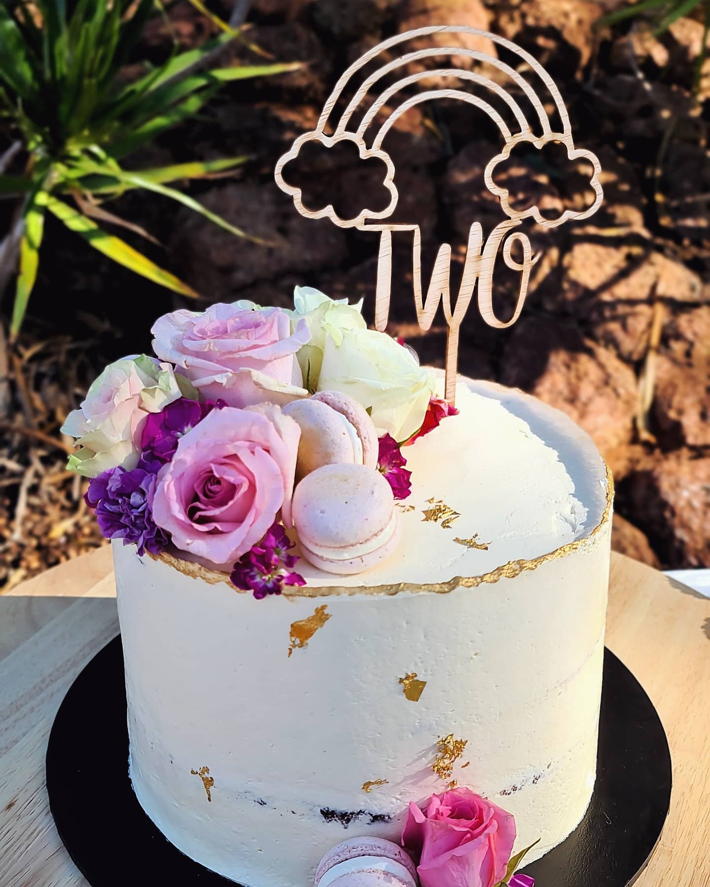 Rainbow Age Cake Topper