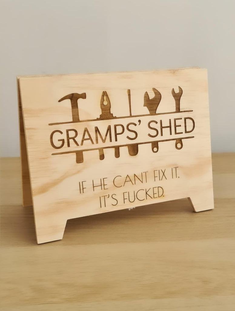 Shed Sign