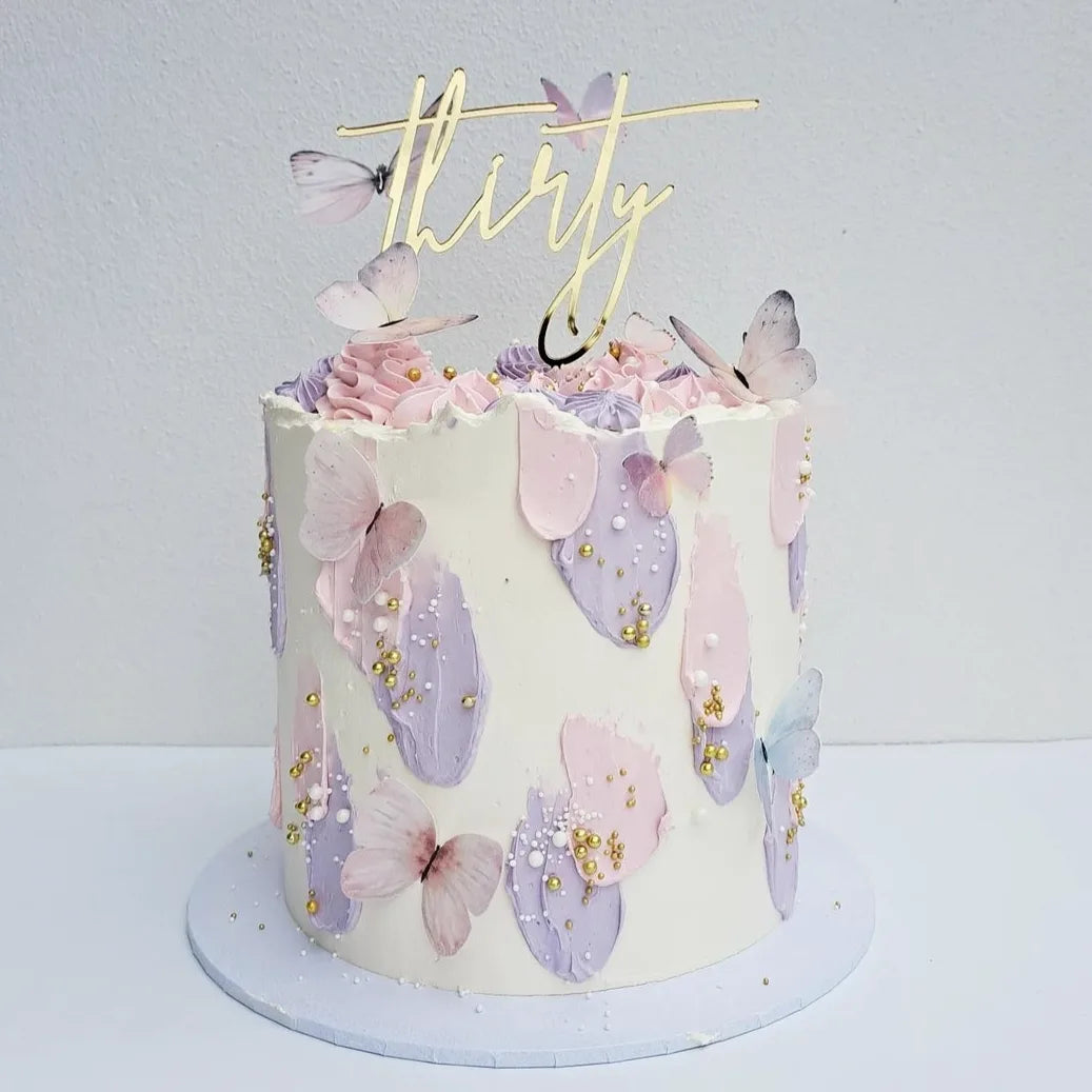 Thirty Cake Topper