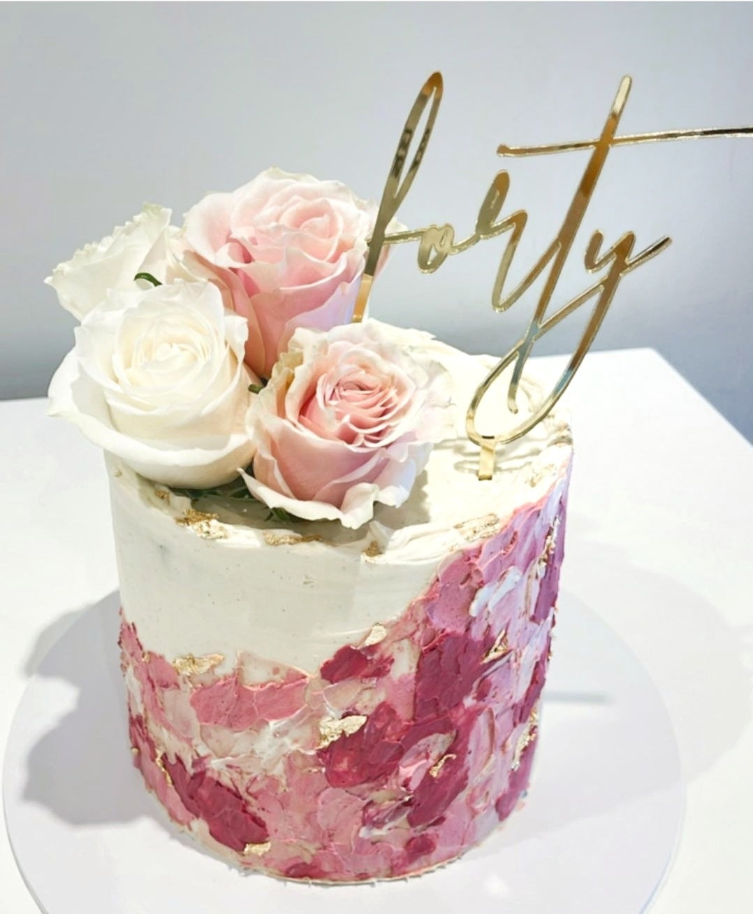 Forty Cake Topper