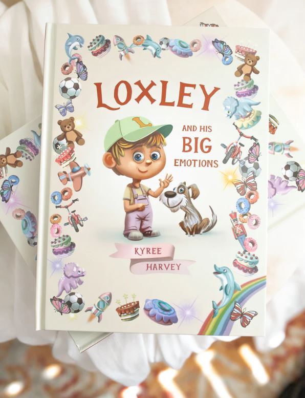 Loxley and His Big Emotions Book by Kyree Harvey