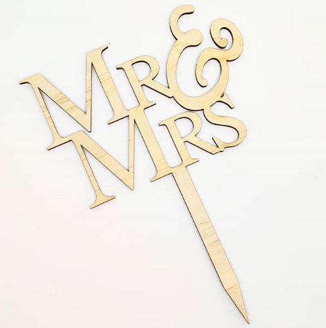Mr&Mrs/ Mr&Mr / Mrs&Mrs Cake Topper