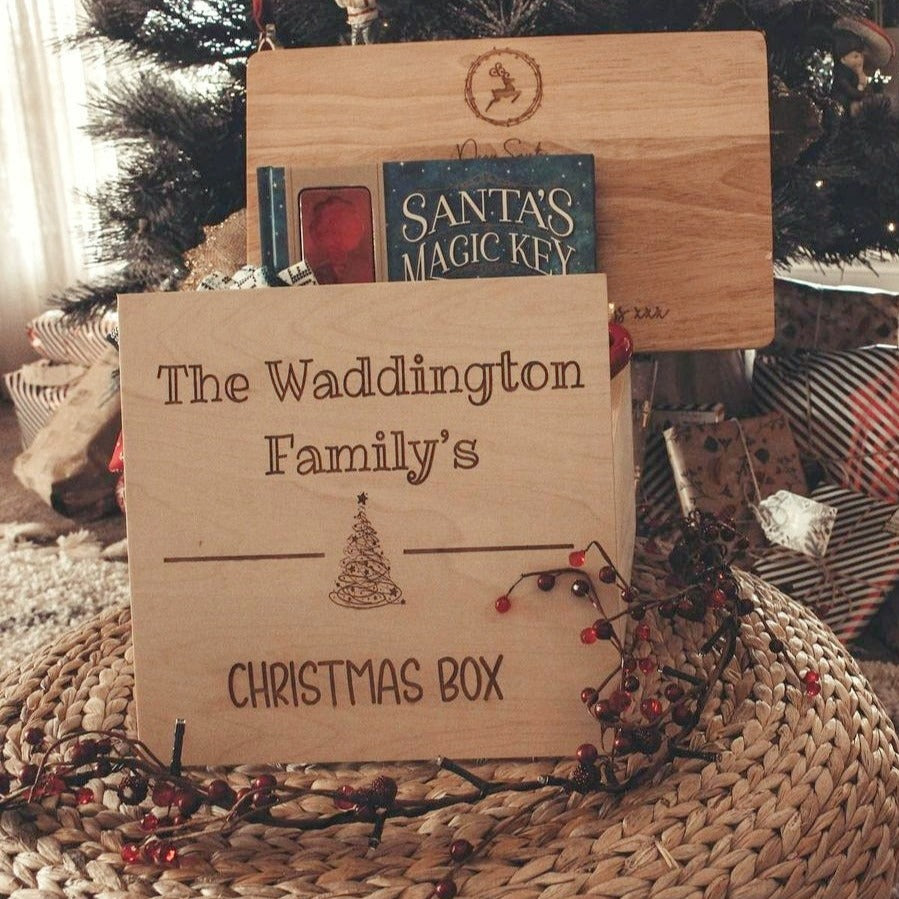 Christmas Tree Keepsake Box