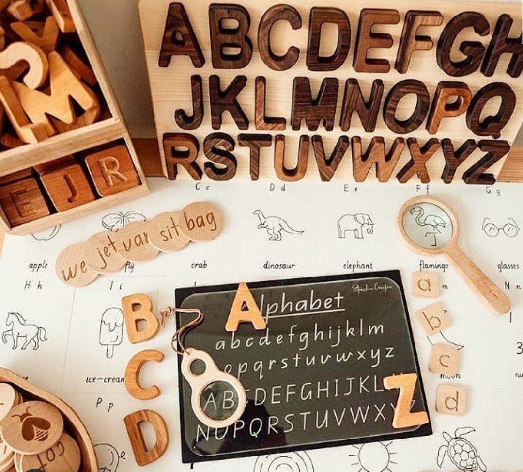 Trace & Wipe Board - Alphabet