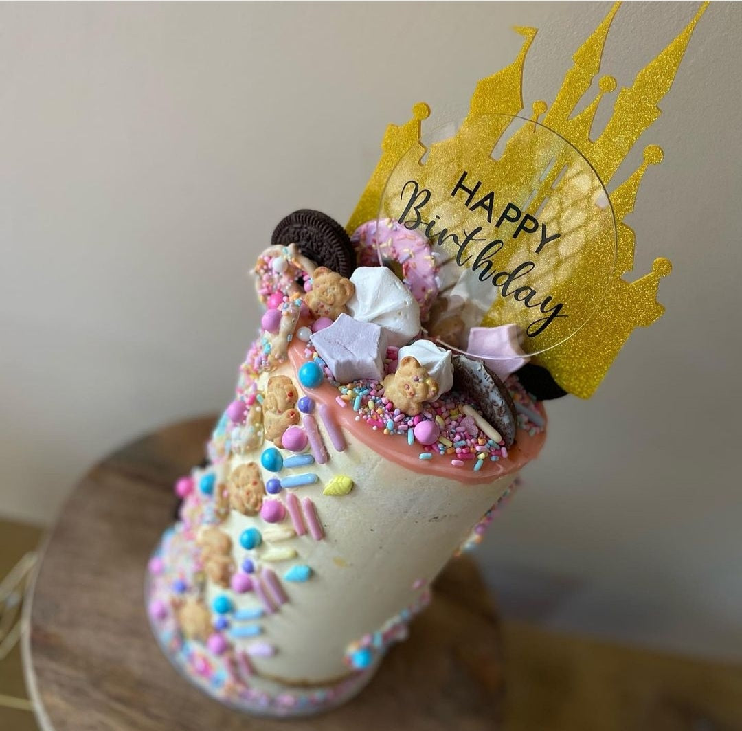 Princess Castle Cake Topper