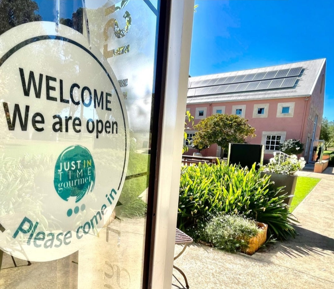 Logo - Round White Acrylic Sign / Plaque