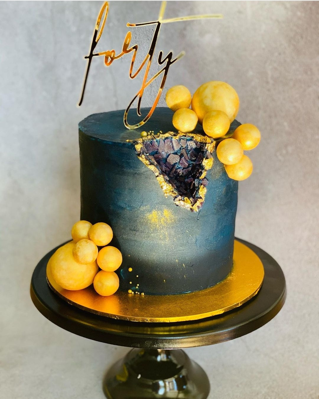 Forty Cake Topper