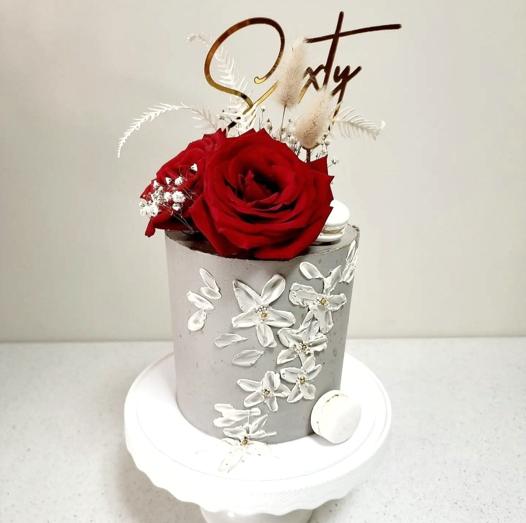 Sixty Cake Topper
