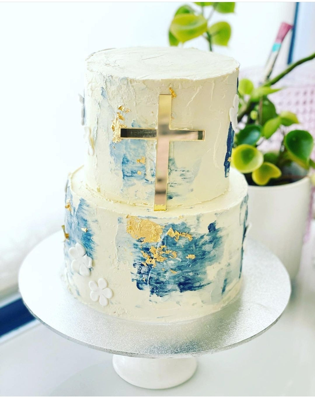 Cross Cake Plaque