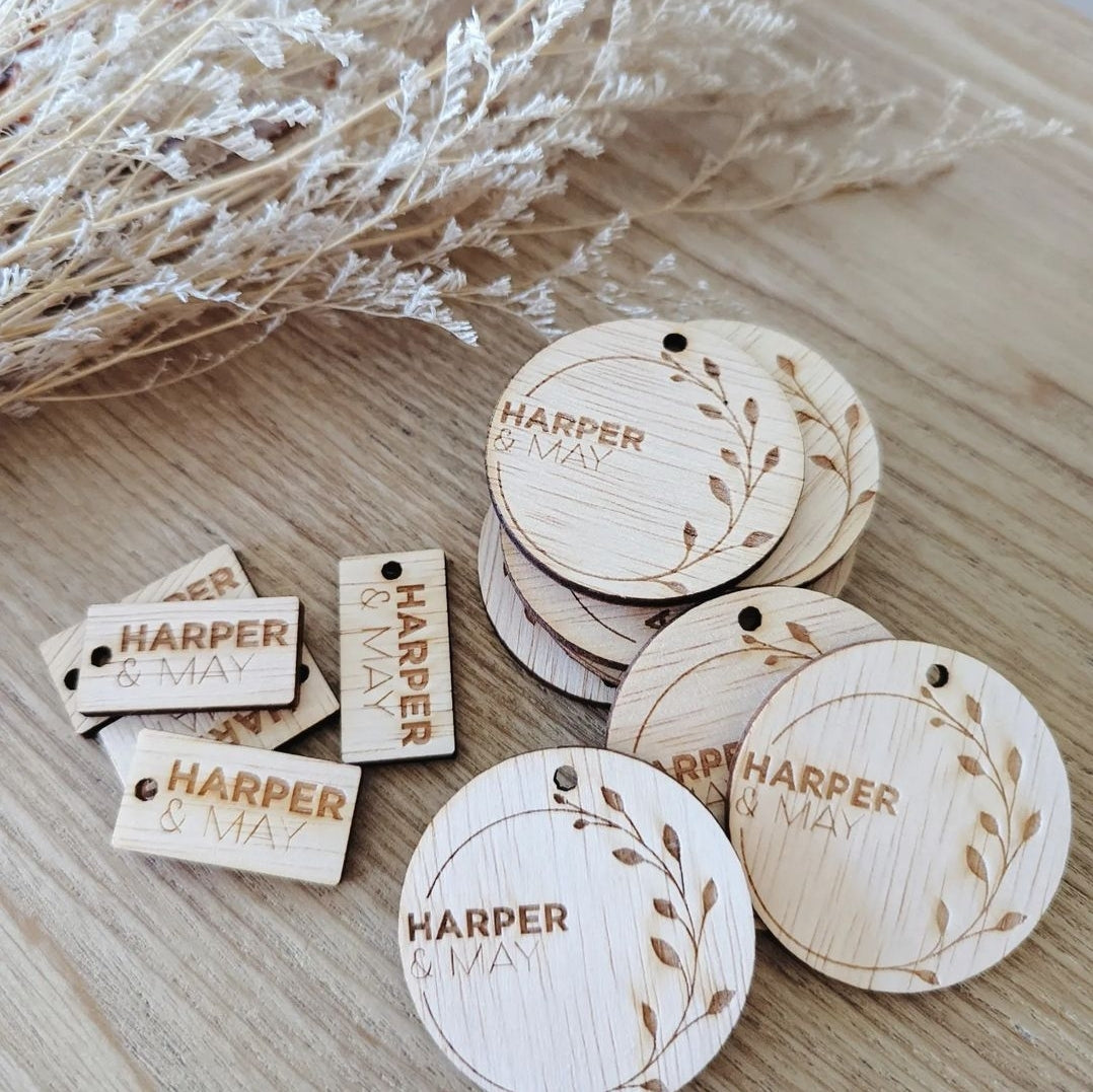 Wooden tags