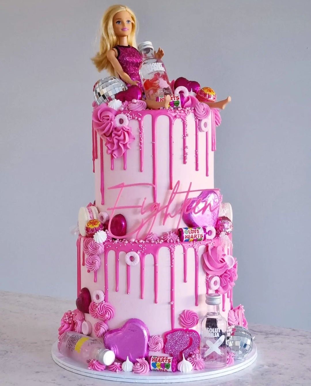 Eighteen Cake Topper