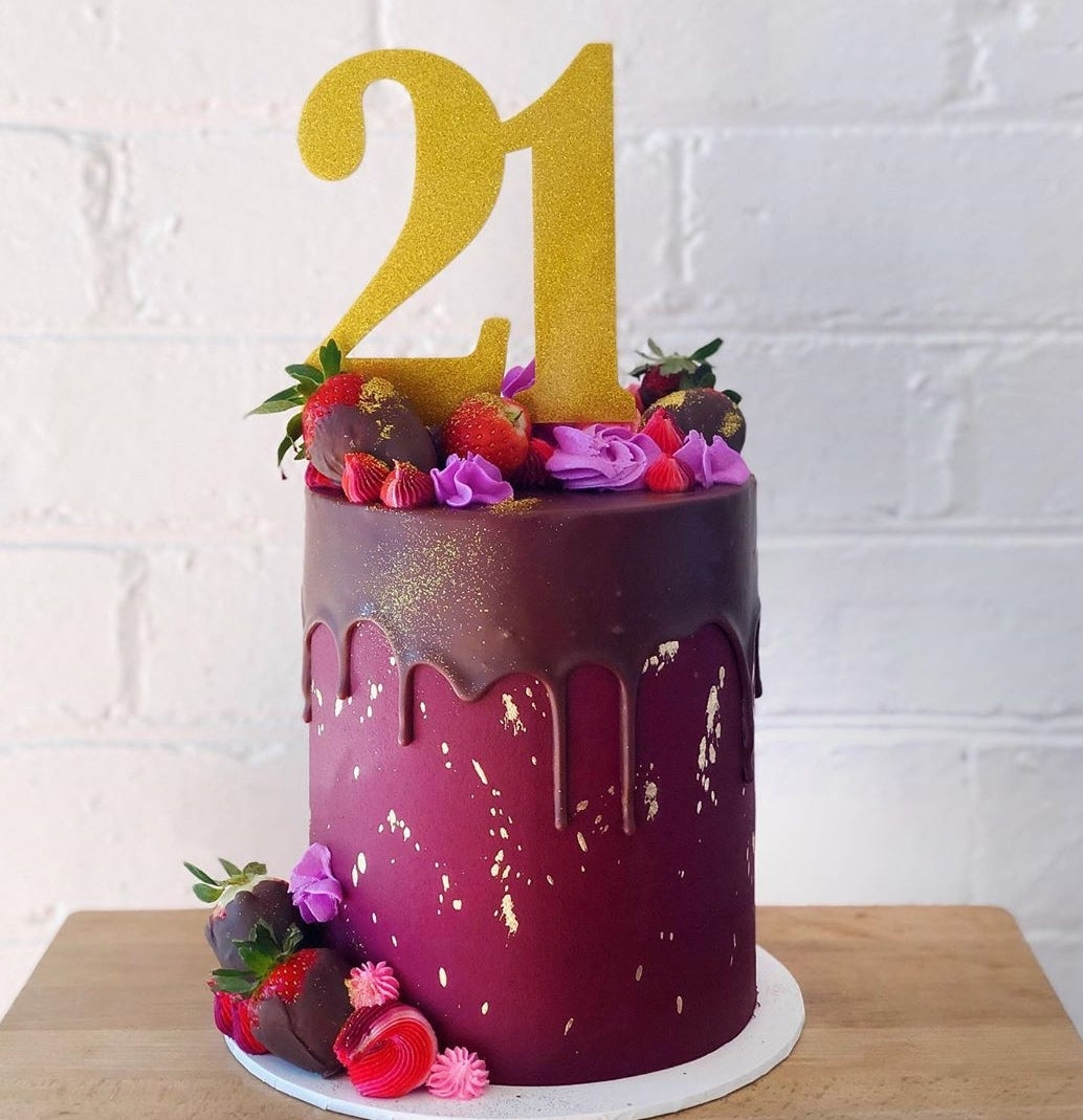 Number Cake Topper (large)