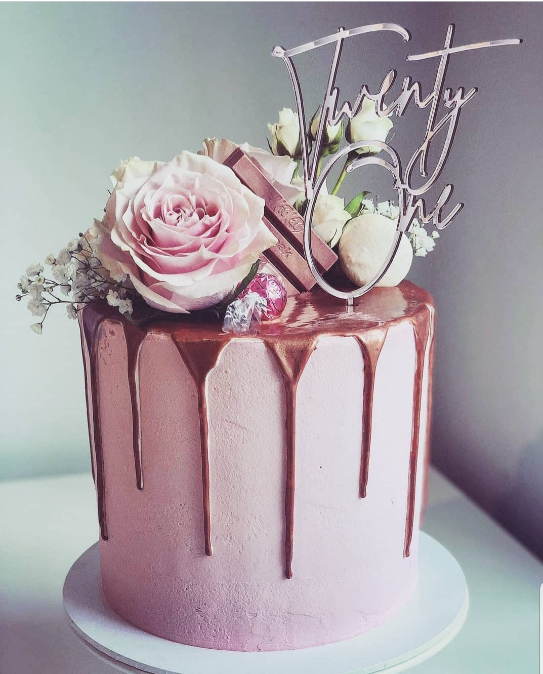 Twenty One Cake Topper