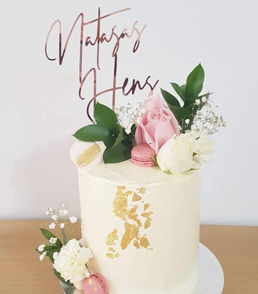 Make Your Own Cake Topper