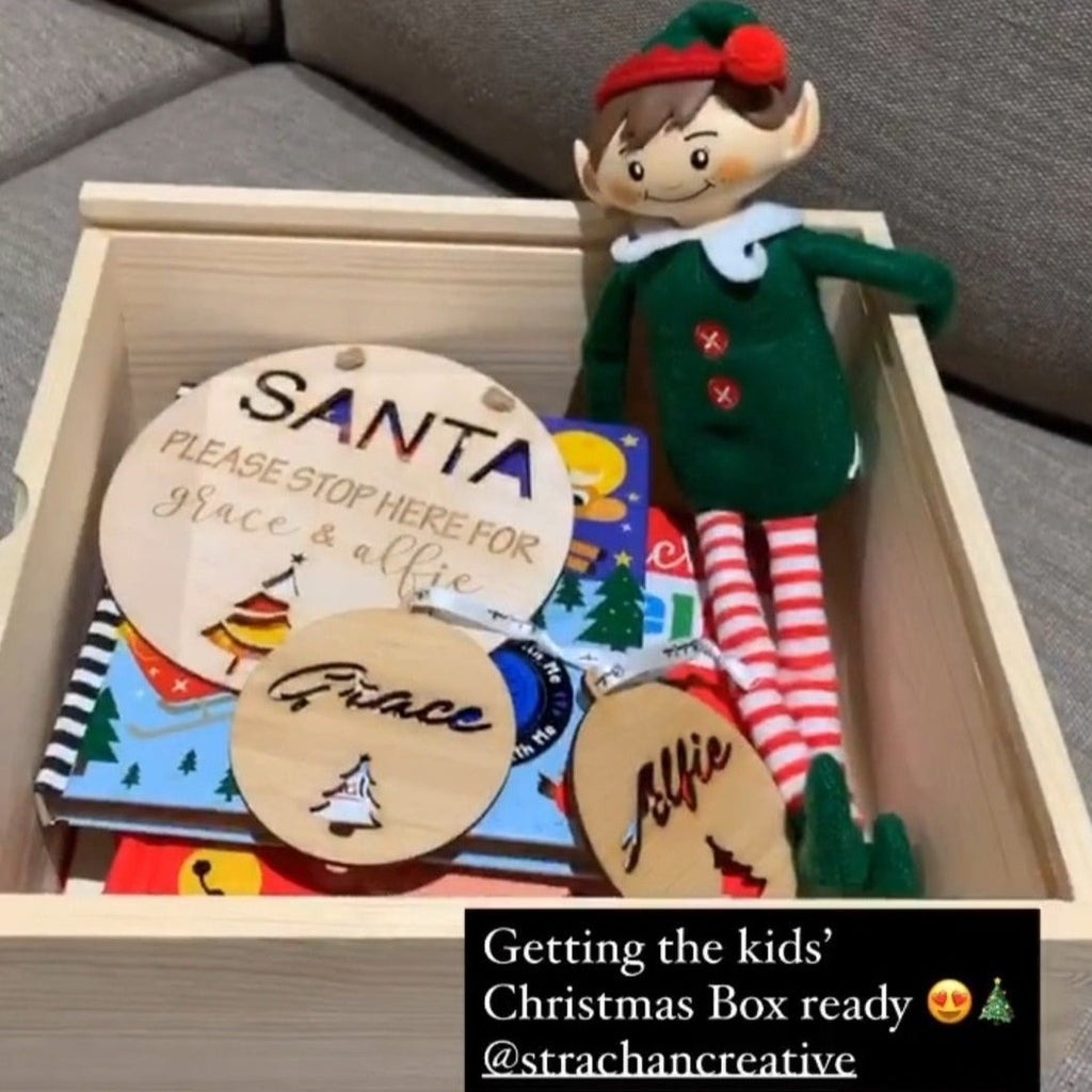 Santas Sleigh Christmas Box