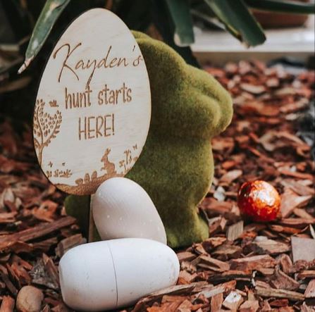 Easter Egg Hunt Sign