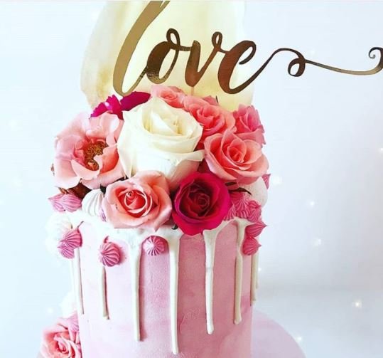 Love Cake Topper