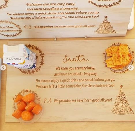 Santa & Easter Bunny Trays - Engraved